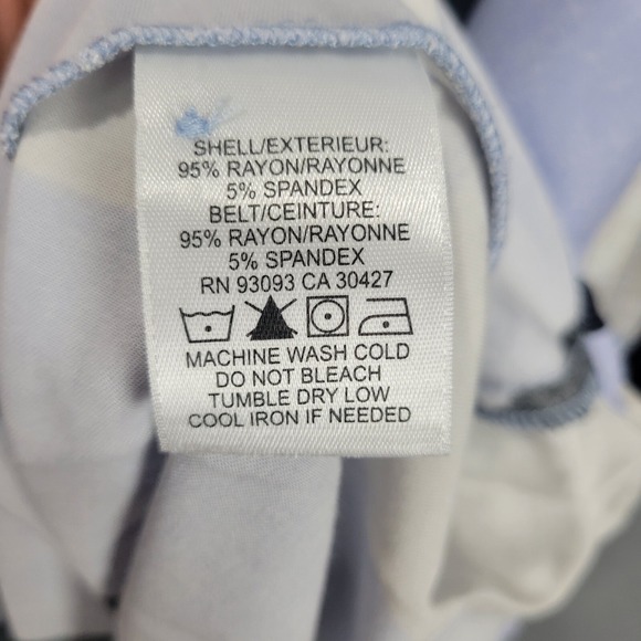 Nic+Zoe Shirt Dress Womens Petite S Multicolor Geometric Sleeveless Button-Front - Picture 2 of 7